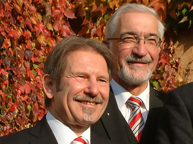 Walter Vierrether, Kitzingen (Ufr), Dr. Paul Beinhofer, Regierungspräsident von Unterfranken