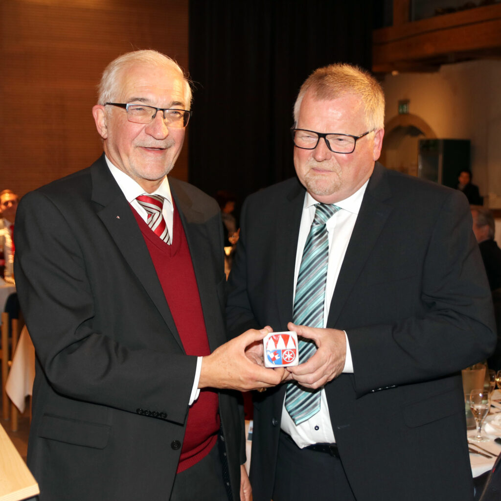 Dr. Paul Beinhofer, Regierungspräsident von Unterfranken, Eberhard Schellenberger, Würzburg (Ufr)