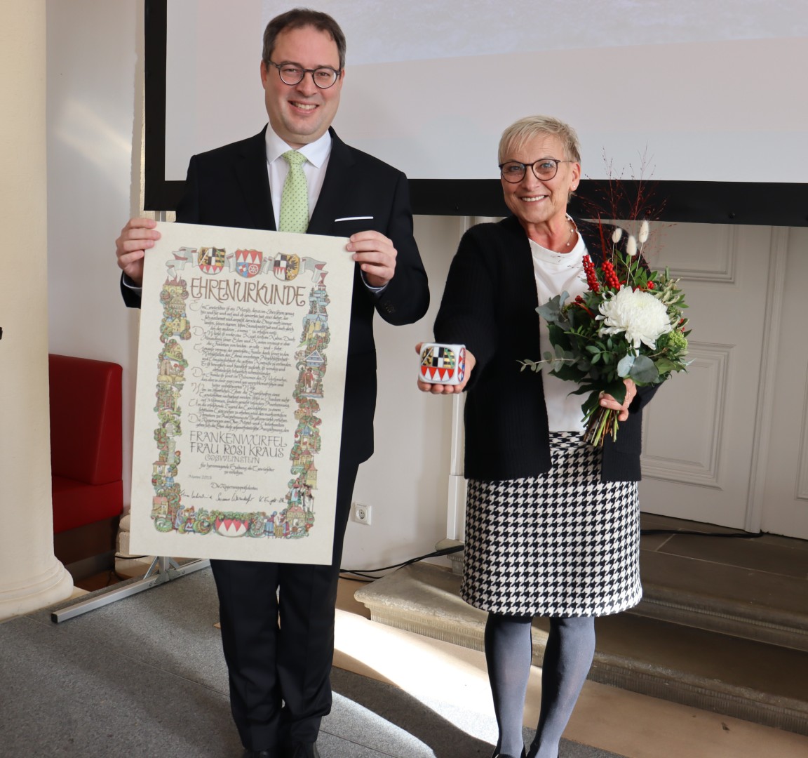 Frankenwürfel 2025 (Foto: Regierung von Unterfranken)